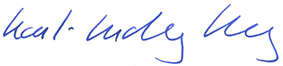 Signature of Karl-Ludwig Kley (handwriting)